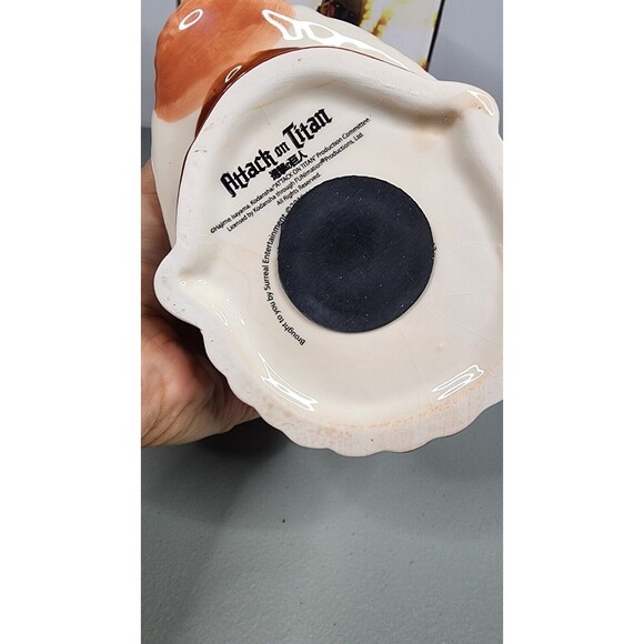 Attack On Titan Colossal Titan Head Coin Bank Horror Skull Anatomy Anime - Picture 12 of 14